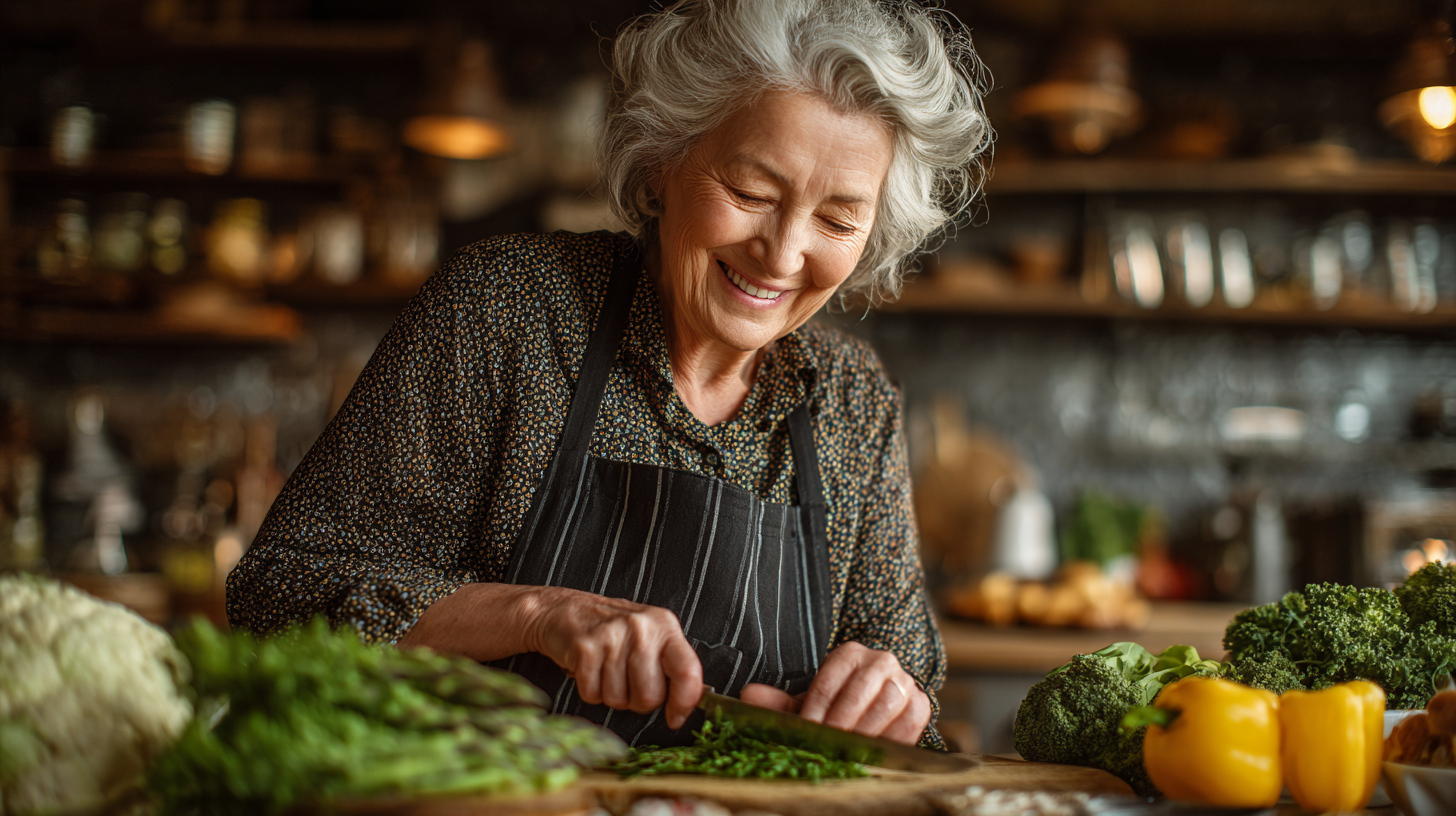 Здорове харчування для старших людей